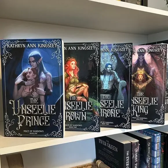 Oop The Unseelie Prince Maze Of Shadows 1-4 Series By Kathryn Ann Kingsley - Picture 1 of 6